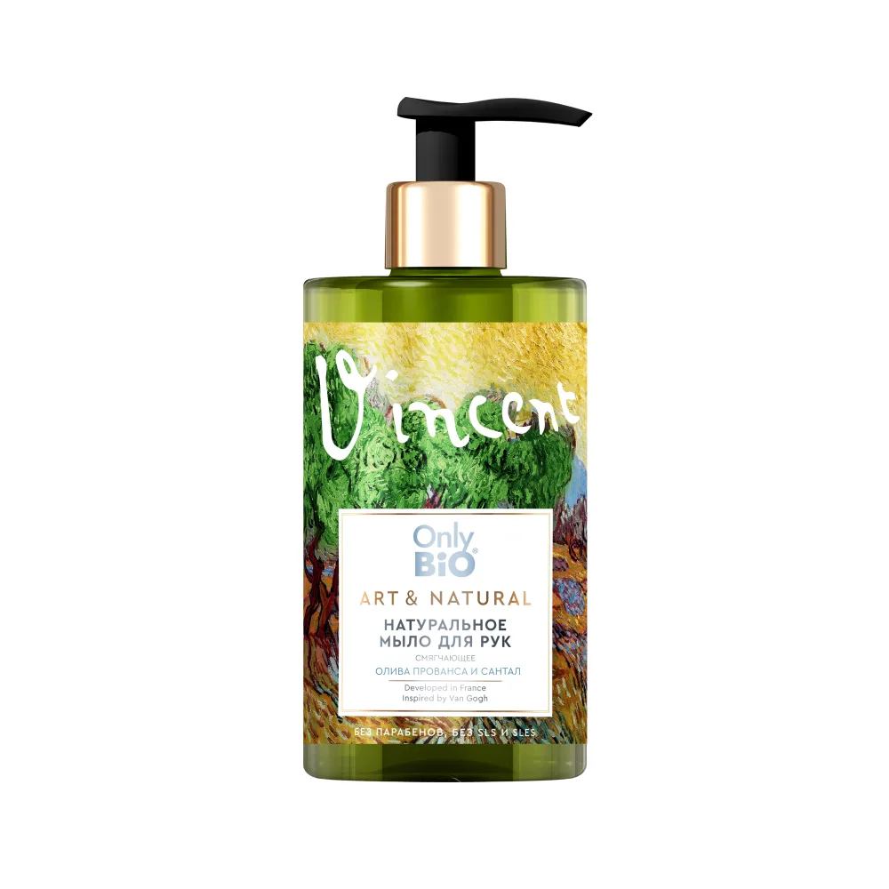 Only bio art&amp;natural hand care soap natural softening olive of Provence and sandal 420 ml