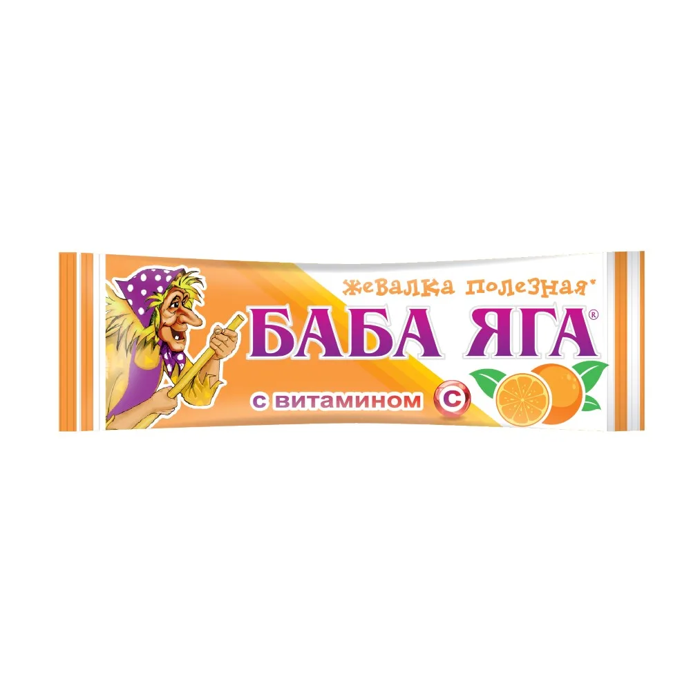 Baba Yaga Chewy Candies Orange Flavor 11 g