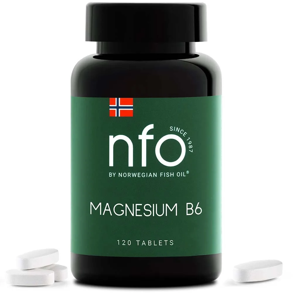 NFO magnesium B6 120 tablets 1000 mg