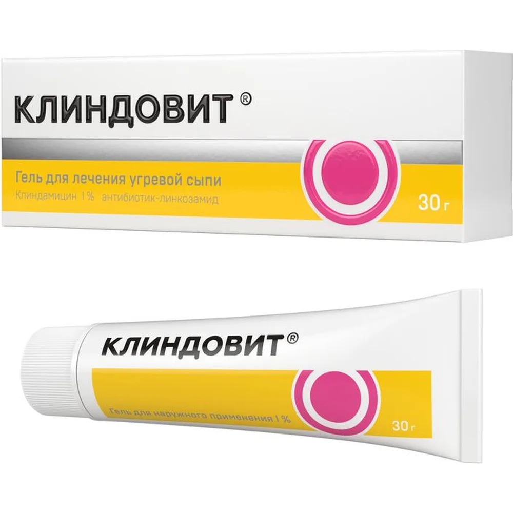 Clindovit 1% gel for external use 30 g