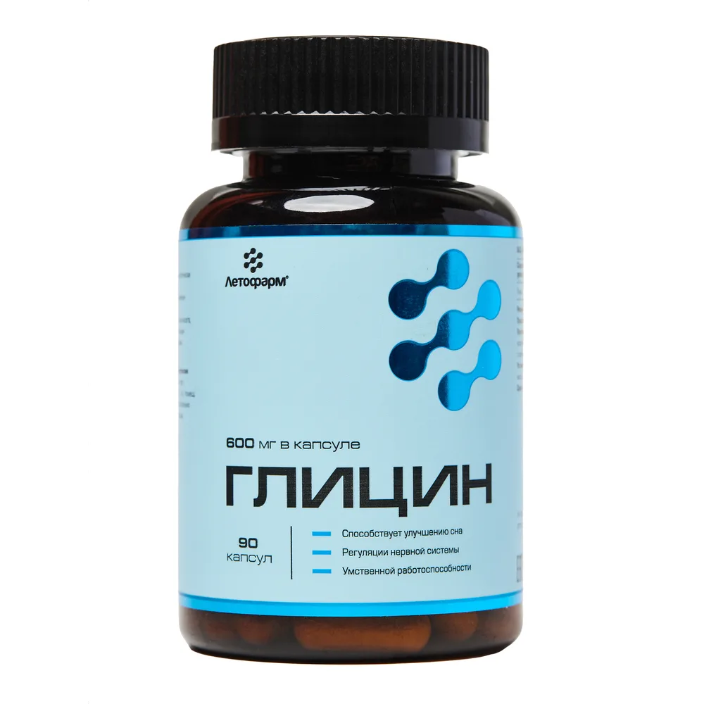 Letopharm Glycine 90 capsules 0.7 g
