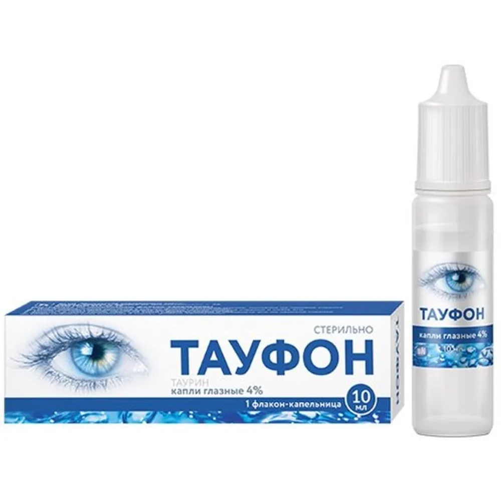 Taufon 4% 1 pc dropper bottle eye drops 10 ml