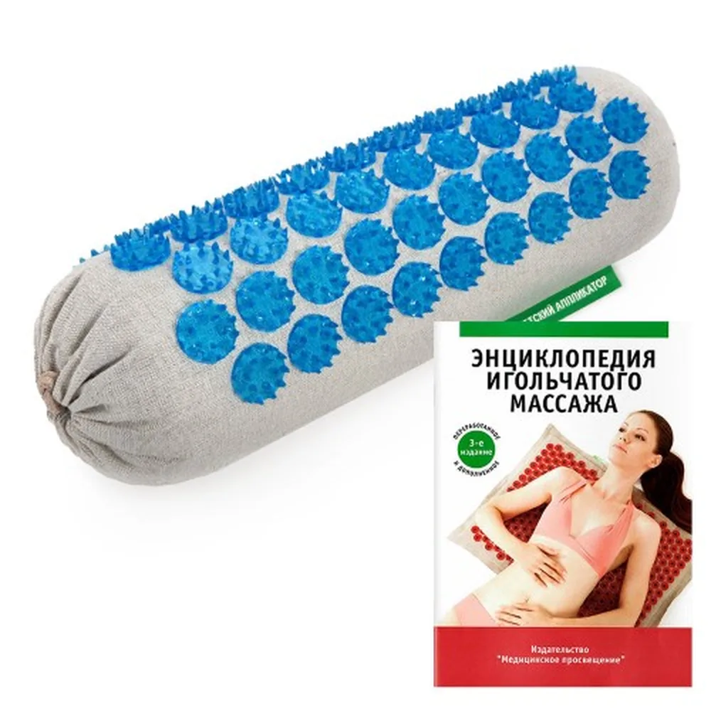 Medical Tibetan Massager Soft Universal Applicator/Roller Blue