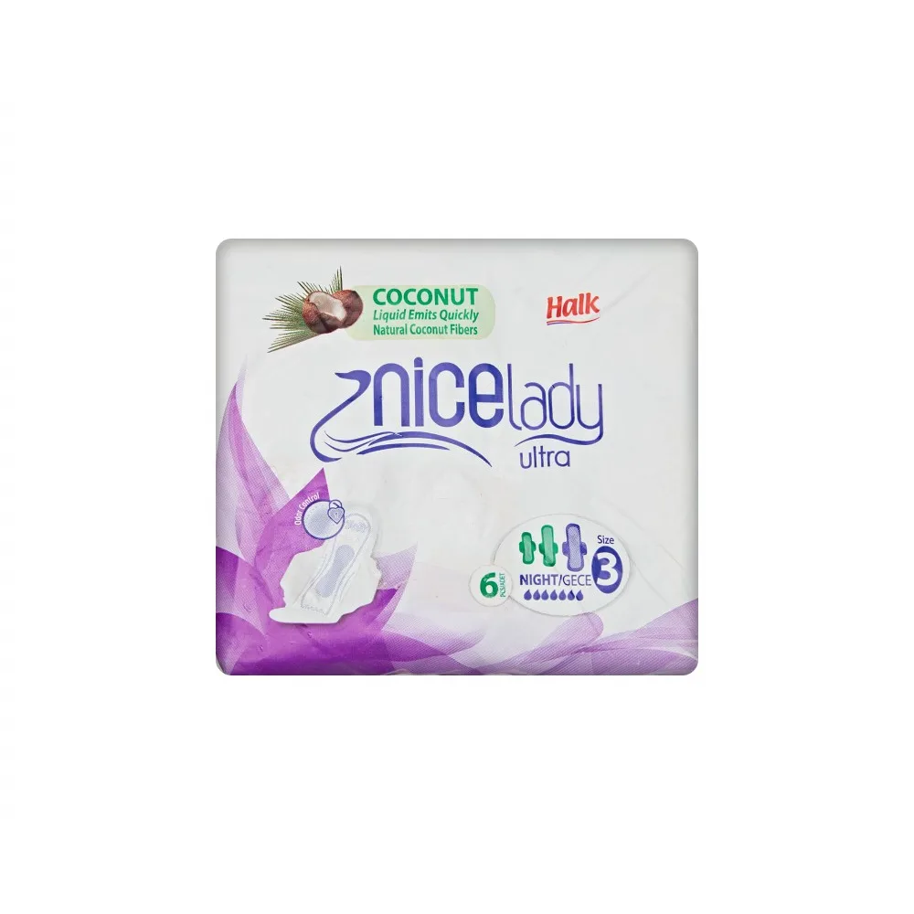 NICELADY ULTRA NIGHT SANITARY PADS N6