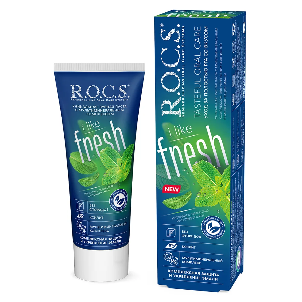 Rocs Toothpaste ilike fresh 74 g