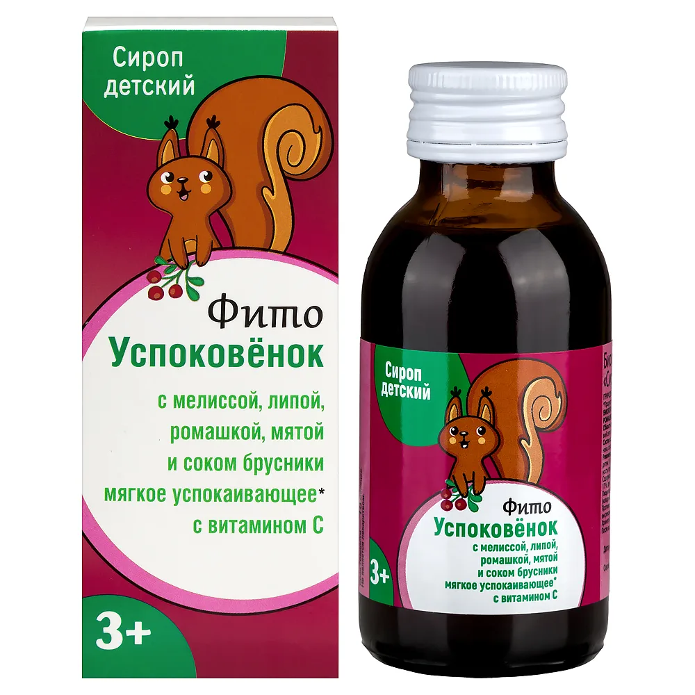 Fitouspokovenok syrup for children from three years 100 ml