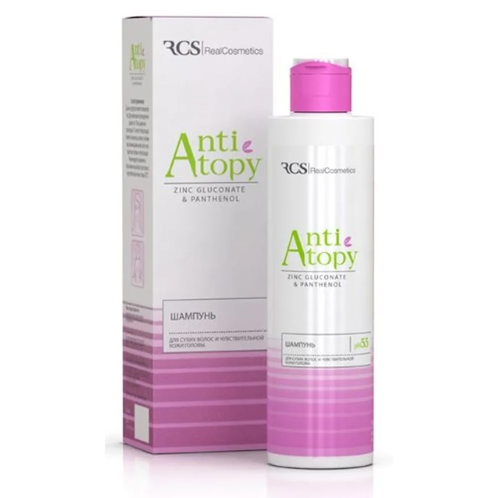 RCS Antiatopy Shampoo for Dry Hair and Sensitive Scalp 200 ml