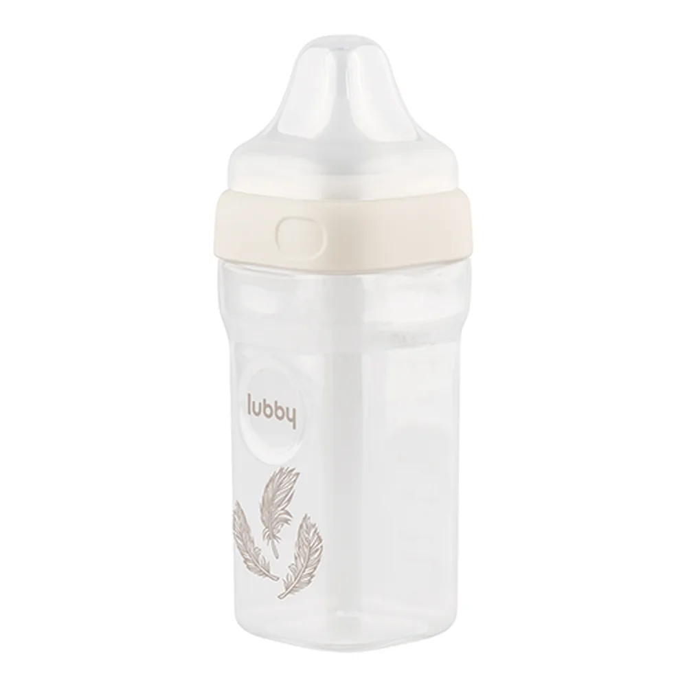 Lubby Silicone Bottle Wide Neck Nipple 3+ 300 ml/34281
