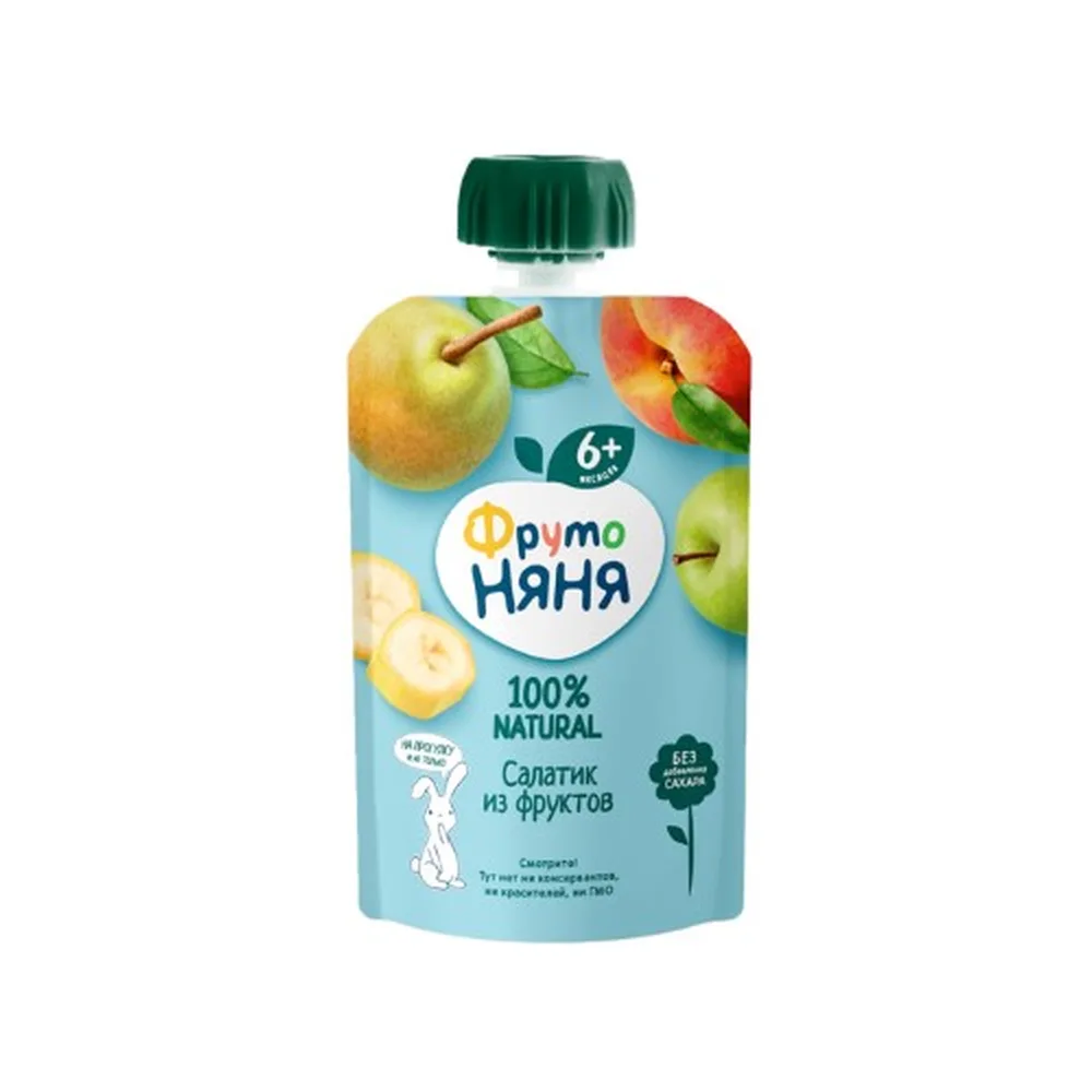 FrutoNyanya Fruit Puree Fruit Salad 90 g
