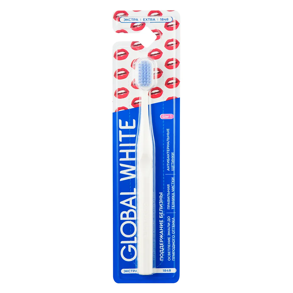 Global White Toothbrush Extra Whitening