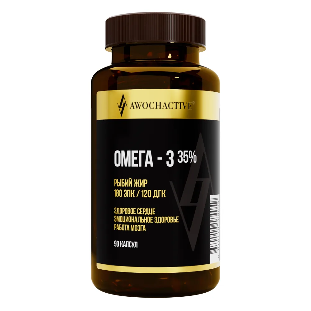 Awochactive Omega-3 35% 90 capsules 1350 mg