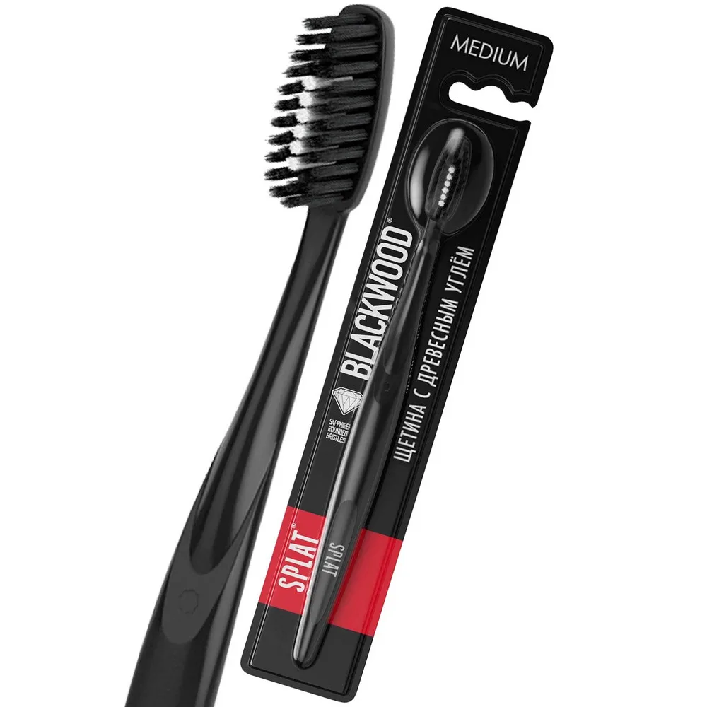 Splat Special Toothbrush Blackwood/Medium
