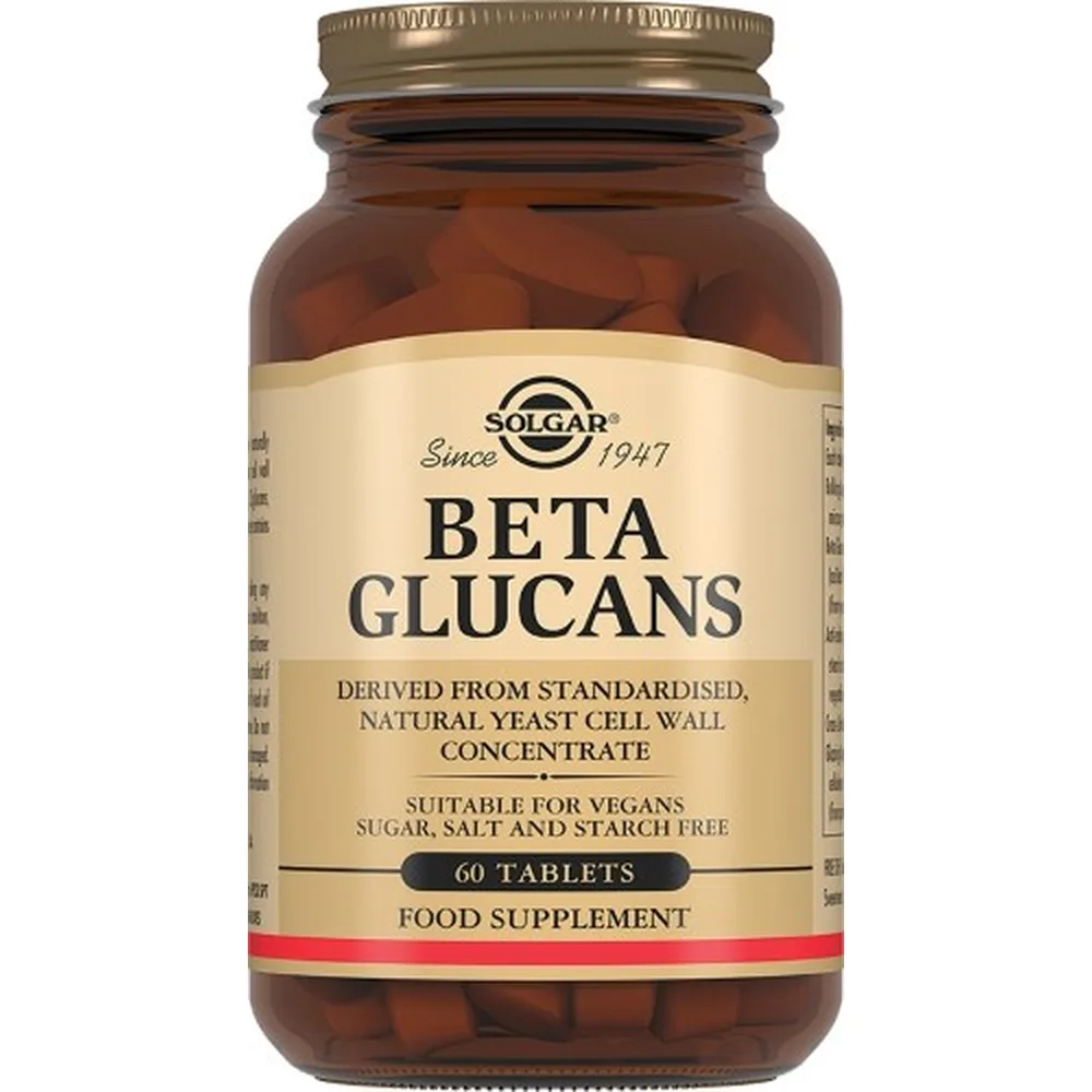 Solgar Beta-Glucans 60 tablets 1569 mg