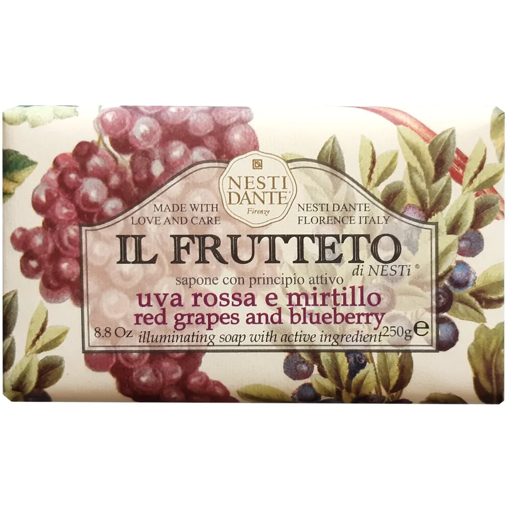 Nesti Dante Il Frutteto Soap Red Grape and Blueberry 250 g