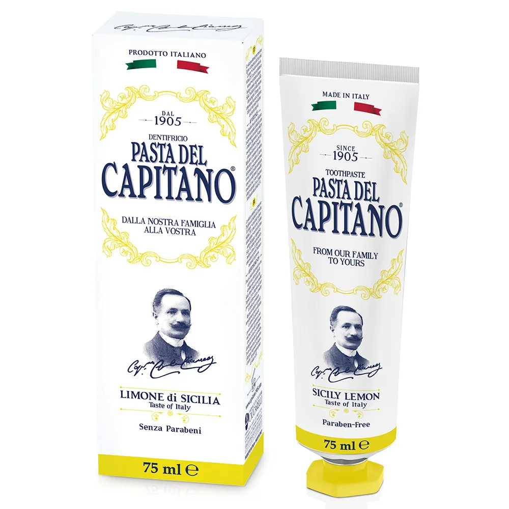 Pasta del Capitano 1905 Toothpaste Sicilian Lemon 75 ml