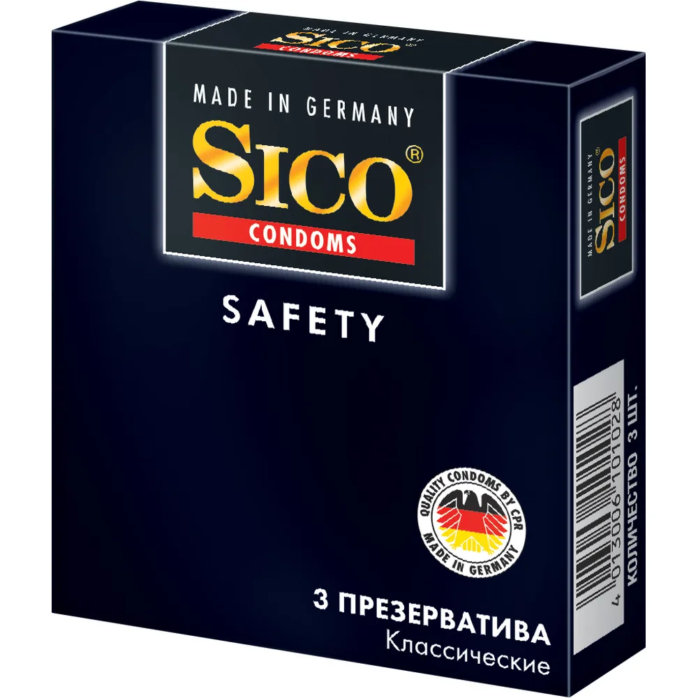 Sico Safety Classic Condoms 3 pcs.