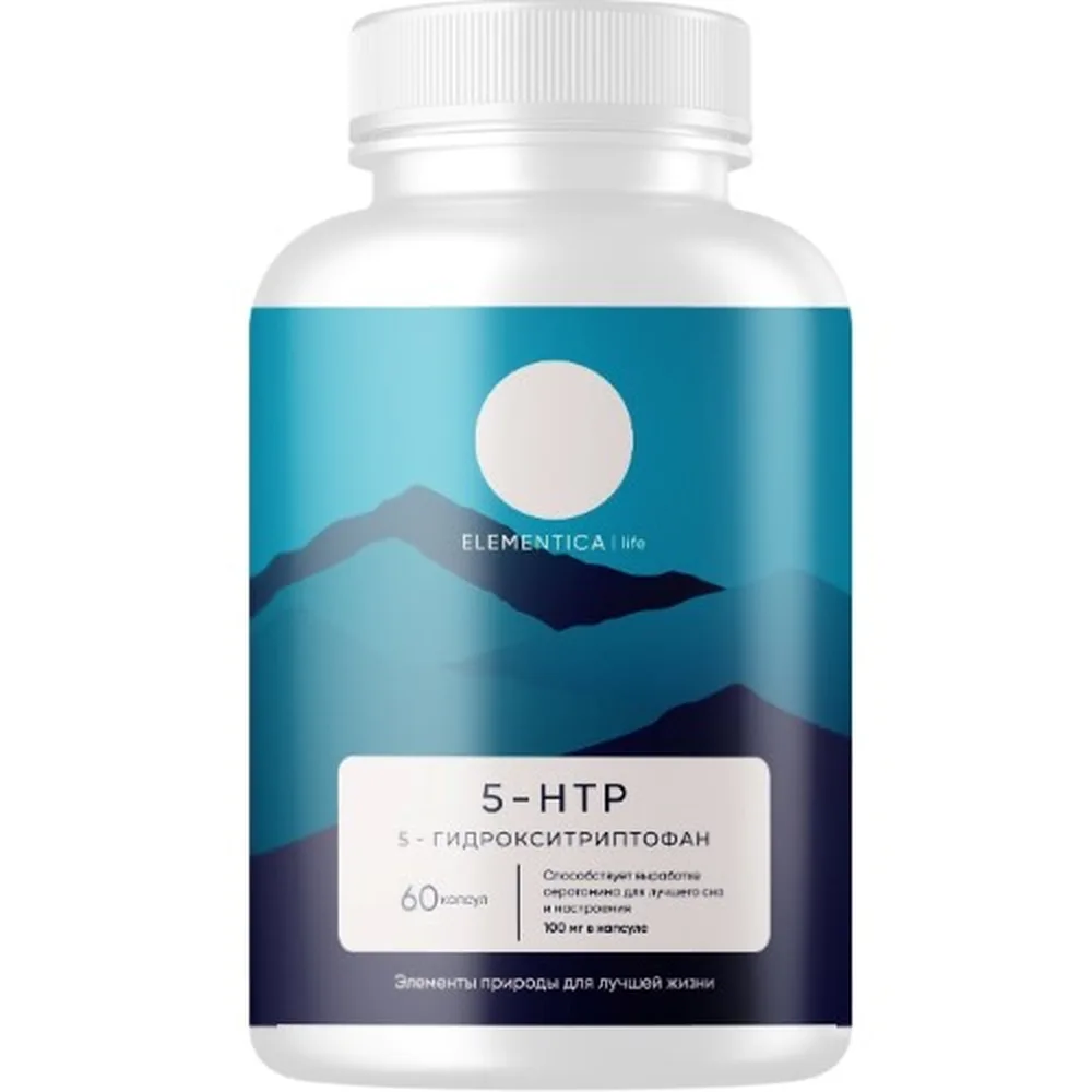 Elementica Life 5-HTP 60 capsules 420 mg