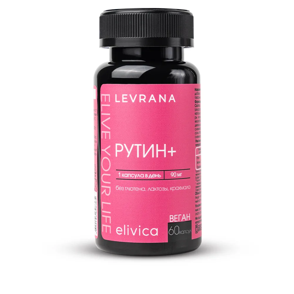 Elivica Rutin+ 60 capsules 400 mg