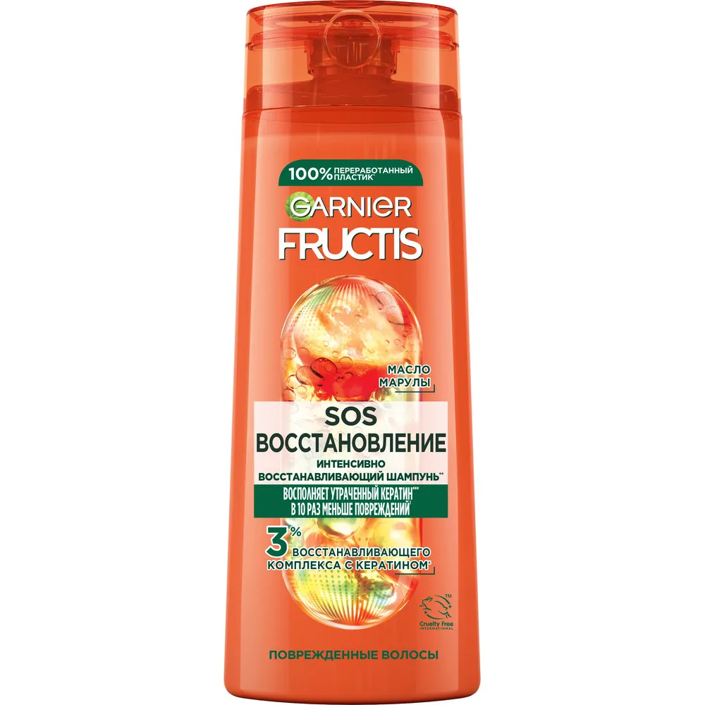 Garnier Fructis SOS Strengthening Shampoo 400 ml