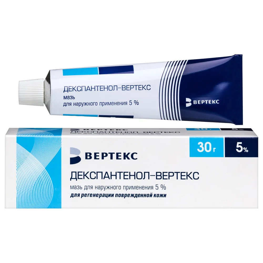 Dexpanthenol-Vertex 5% ointment for external use 30 g