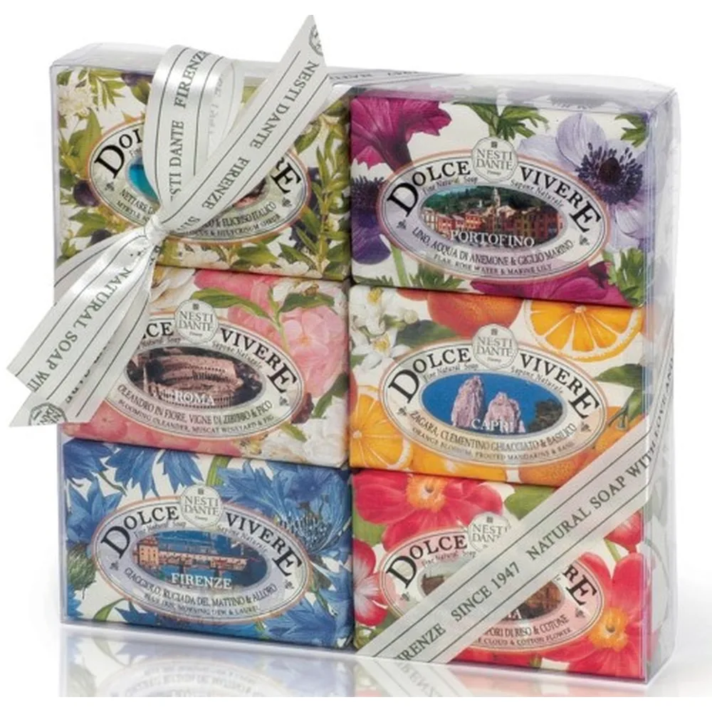 Nesti Dante Dolce Vivere Toilet Soap Sweet Life 6x150 g/set