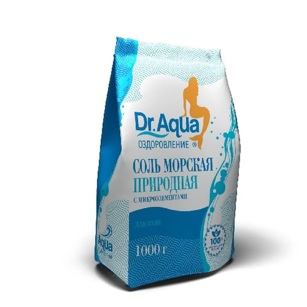 Dr Aqua Sea Salt for Bath 1000 g