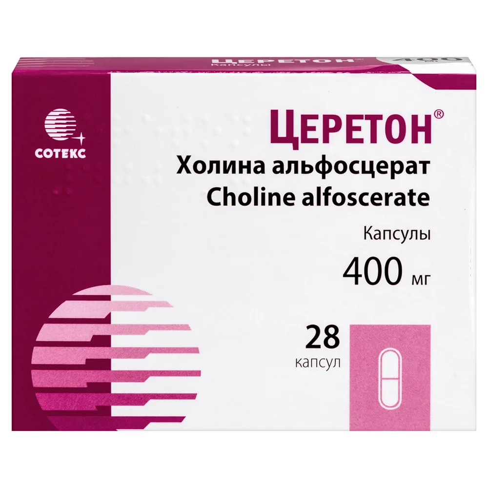 Cereton 400 mg 28 capsules