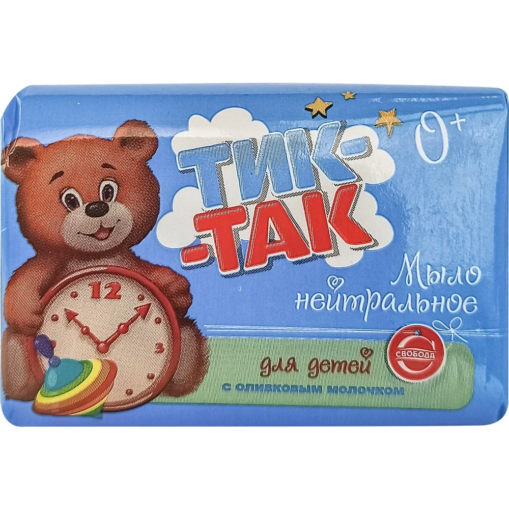 Tic Tac neutral soap for children with olive milk 0+ 90 g
