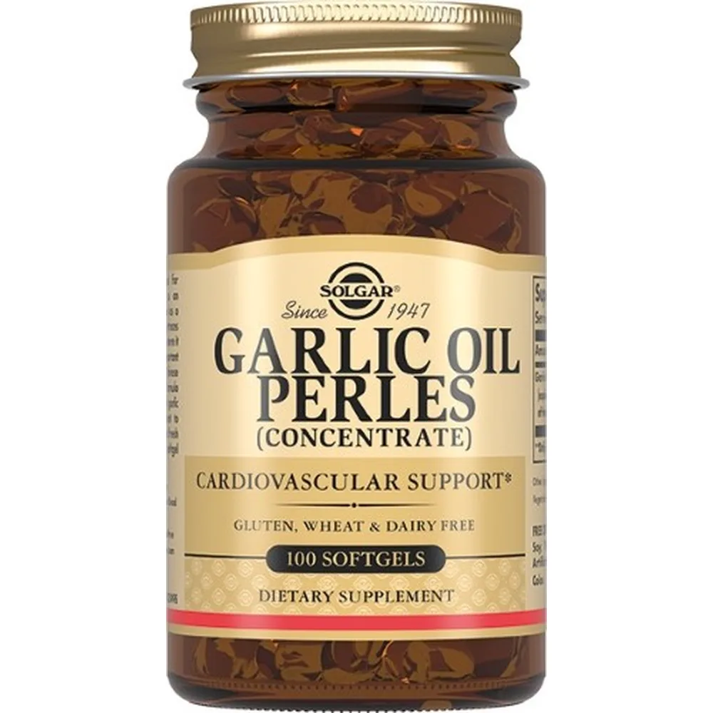Solgar garlic oil pearls 100 capsules