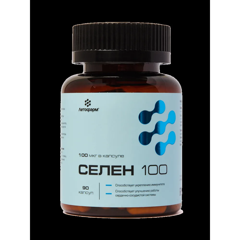 Letopharm Selenium 100 90 capsules 0.3 g