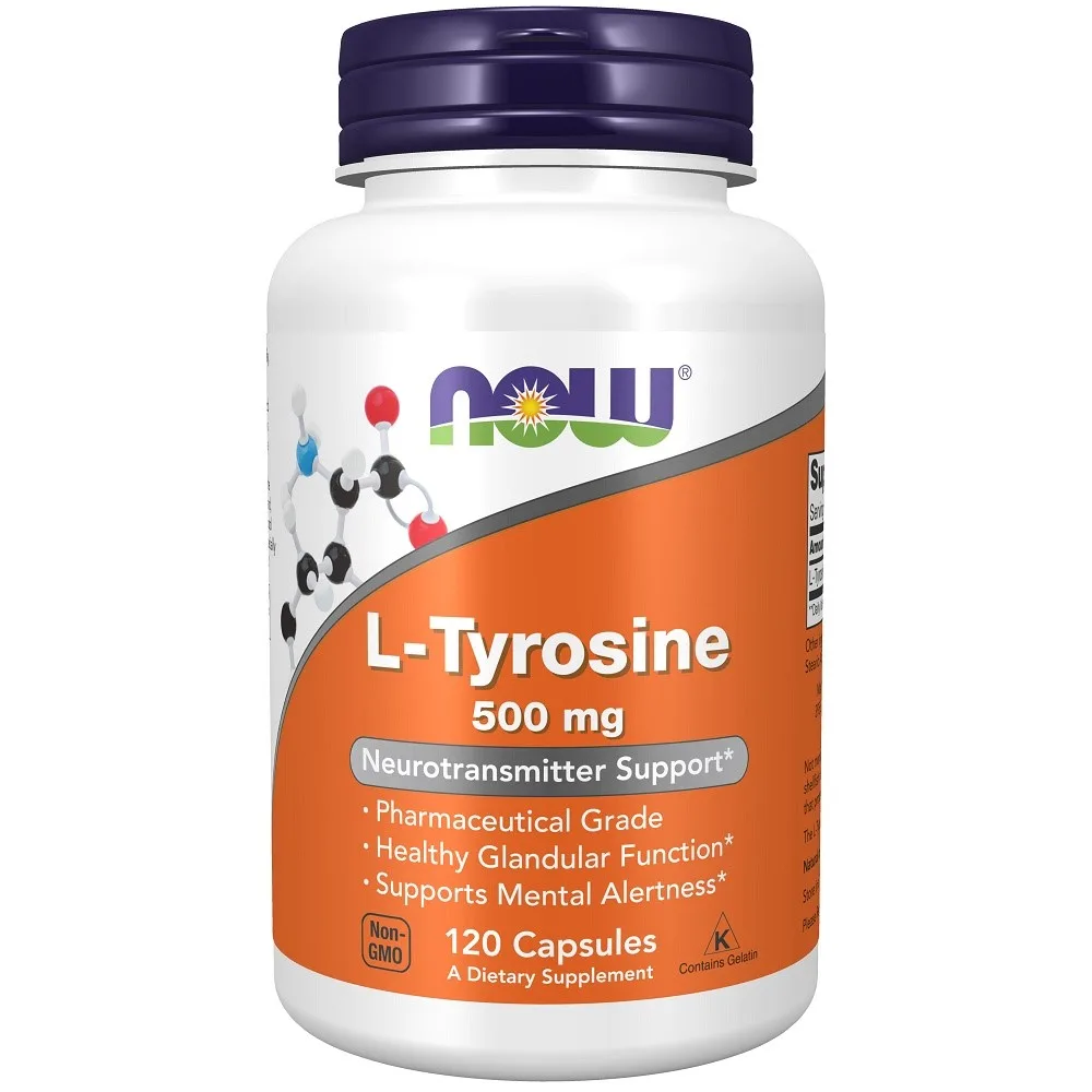 L-Tyrosine 500 mg 120 caps 658 mg