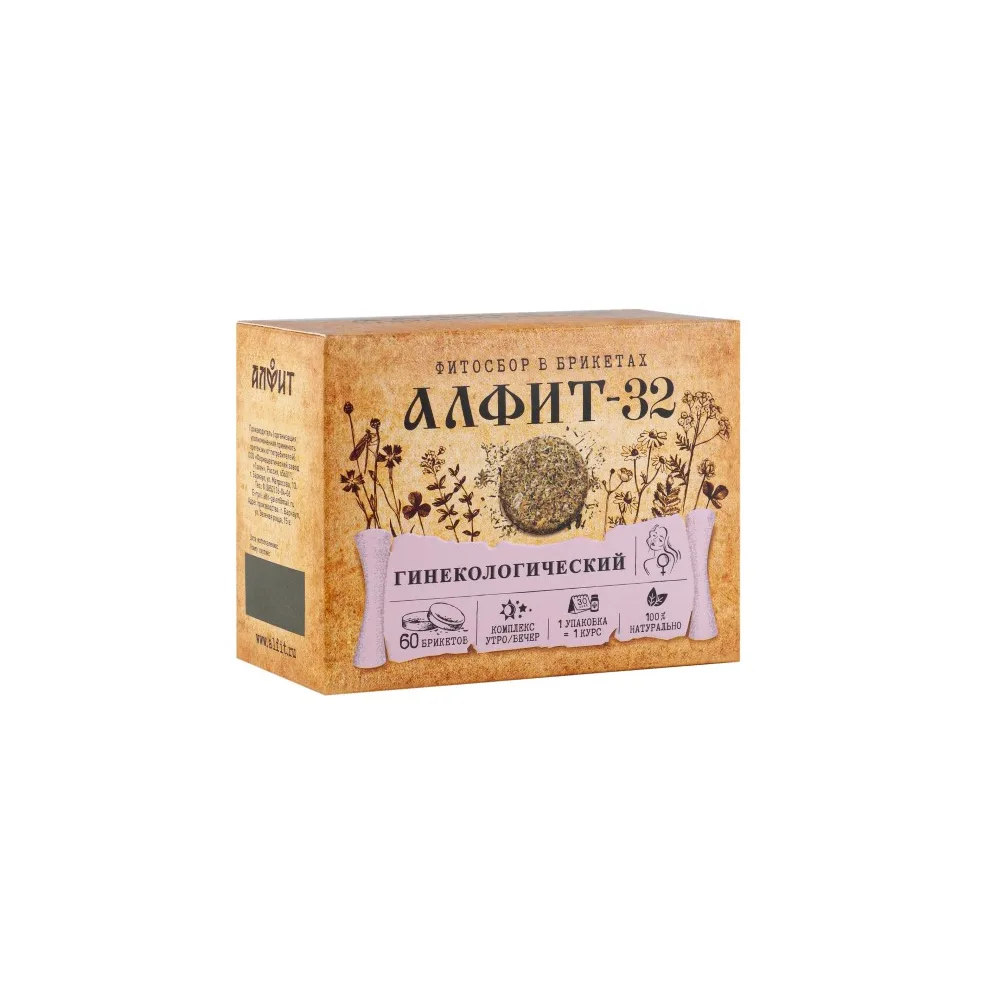 Alfit-32 Gynecological Morning/Evening 120 g Briquettes