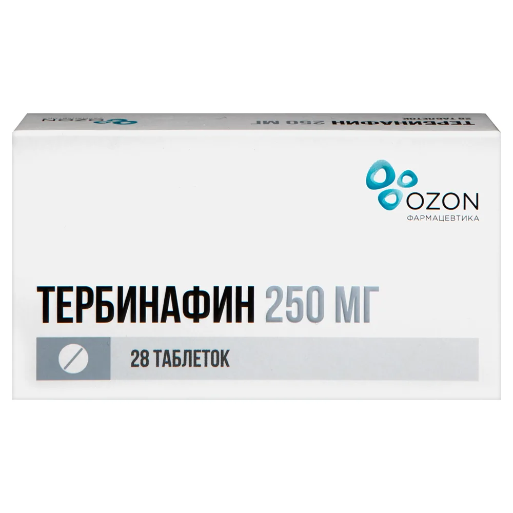 Terbinafine 250 mg 28 tablets