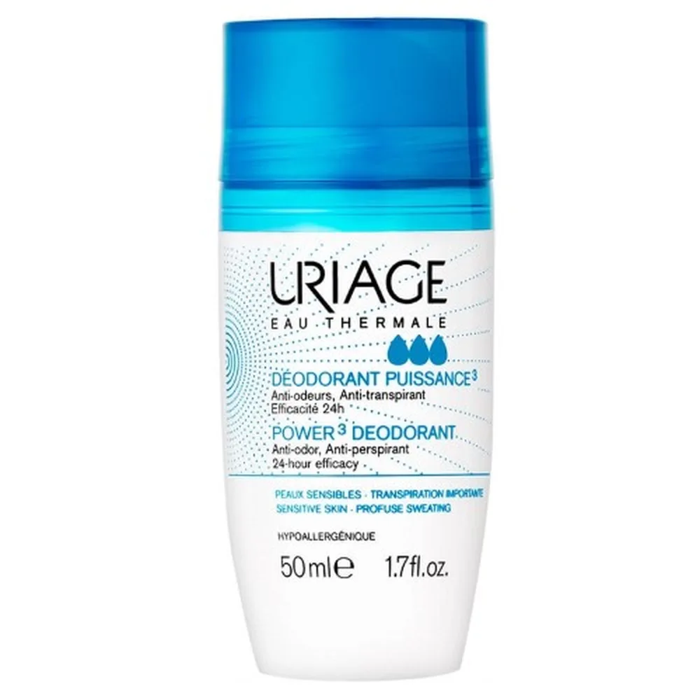 Uriage Triple Action Roll-On Deodorant 50 ml