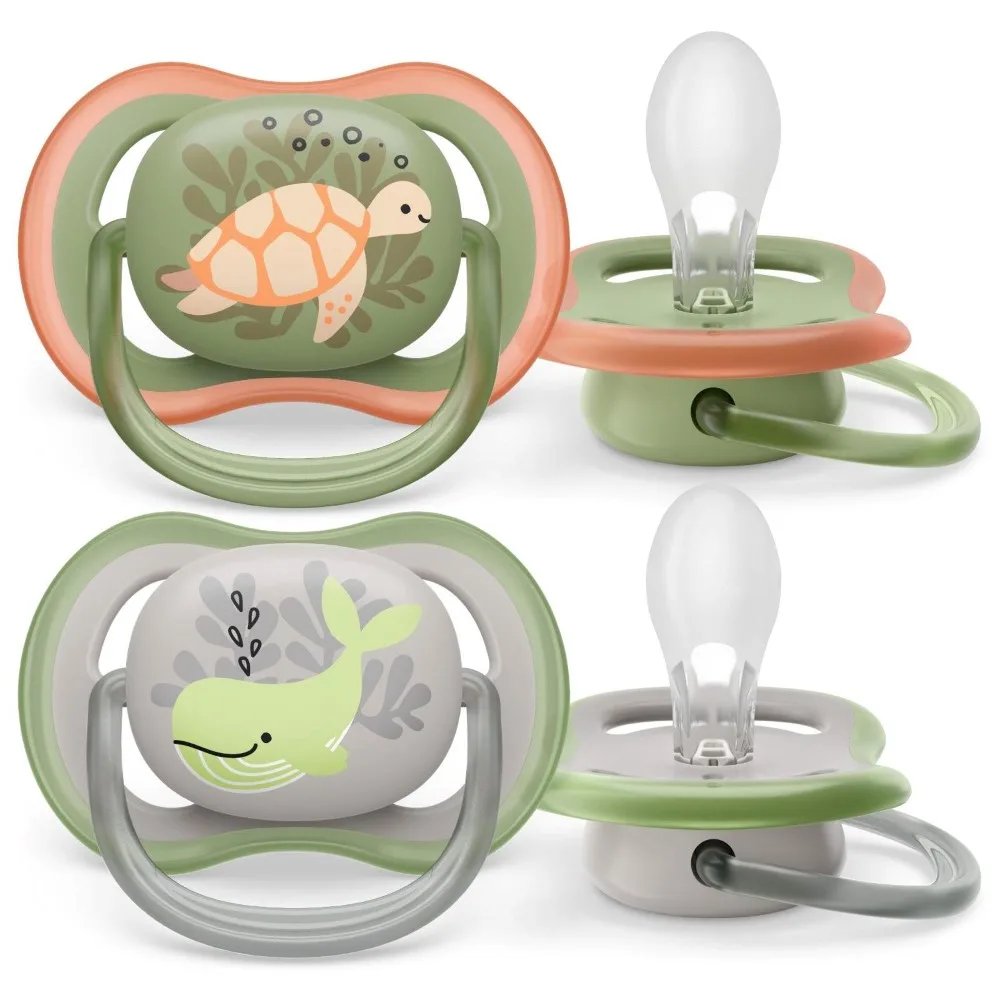 Avent Ultra Air Silicone Pacifier 6-18 Months 2 pcs. SCF085/60