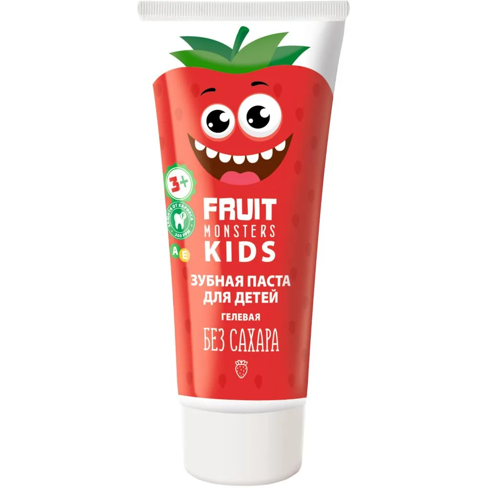 Megamonsters Fruit Monsters Children's Toothpaste Strawberry 60 g