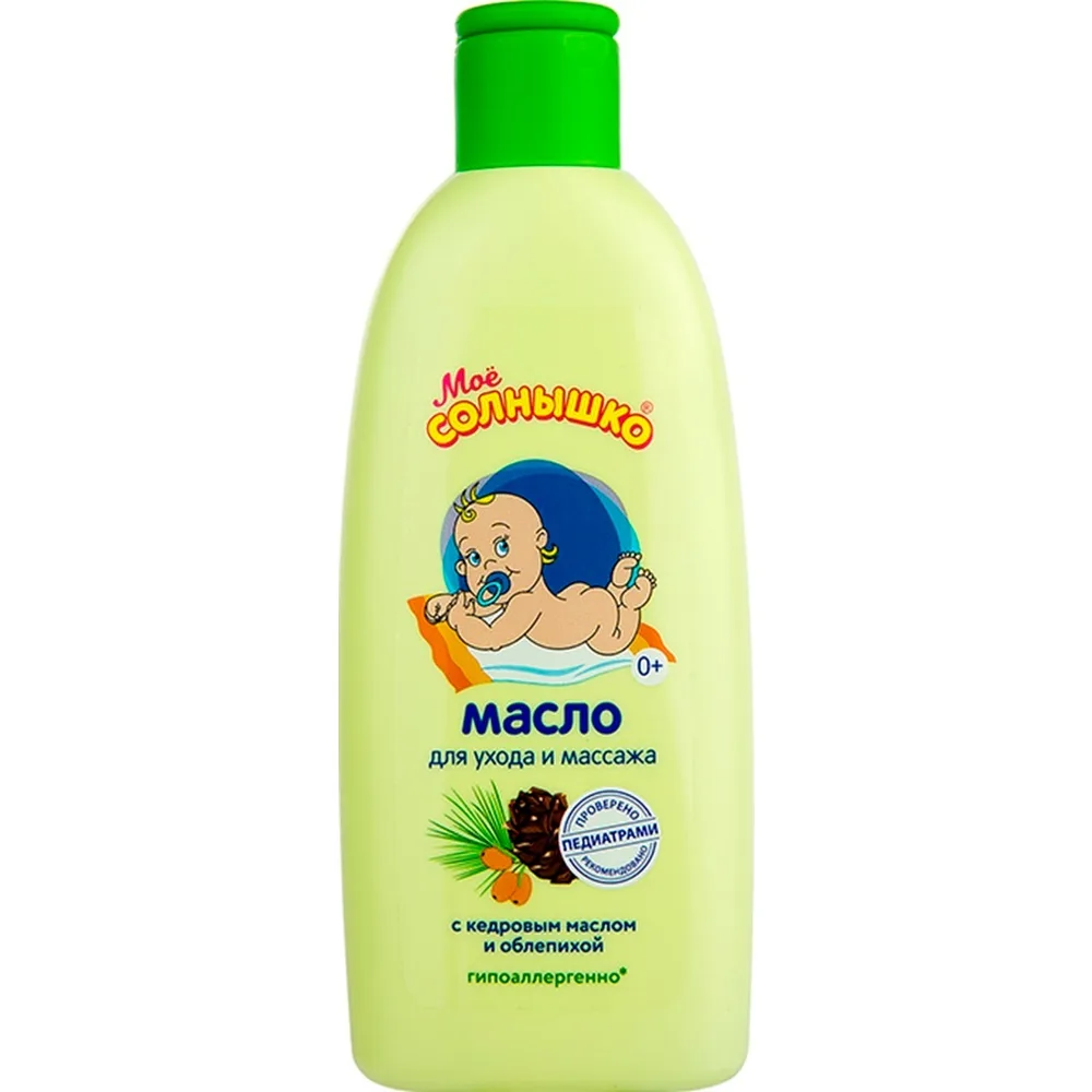 Moe Solnyshko baby massage oil (from birth) 200 ml