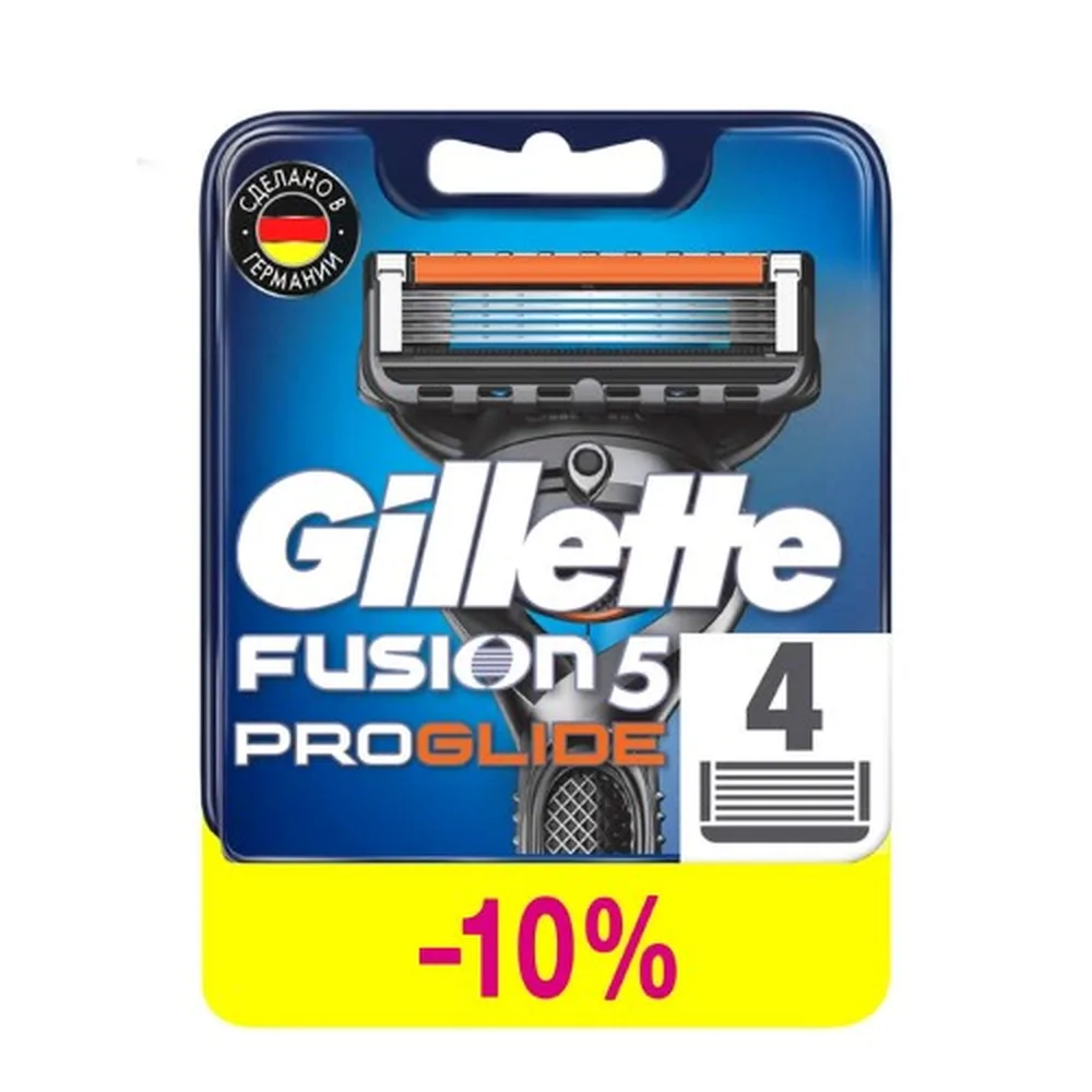 Gillette Fusion ProGlide Replacement Cartridges for Shaving 4 pcs.