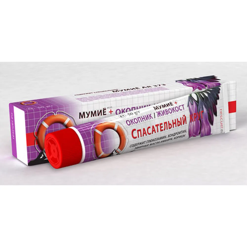 Rescue Circle Comfrey (Symphytum)+Mumie Special Cream-Balm 50 g/ Art 096