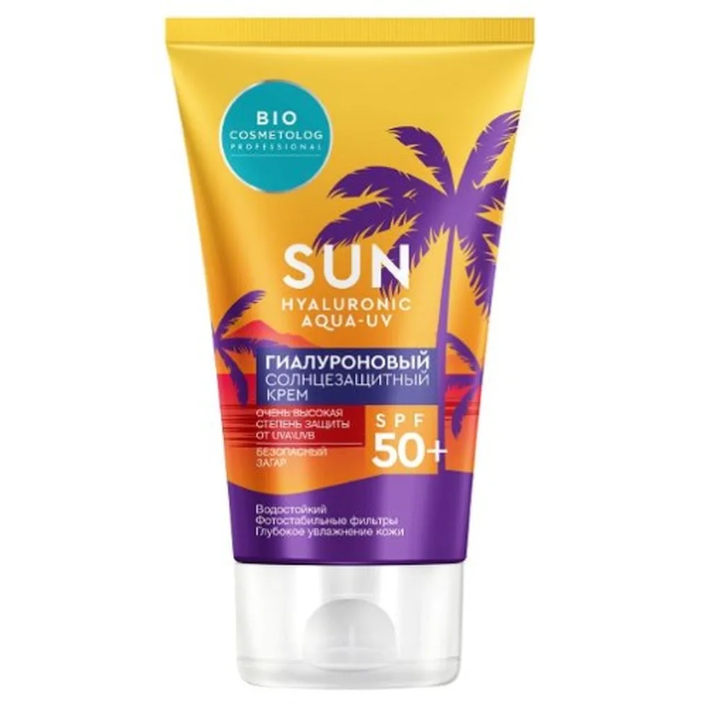 Fito Cosmetic Bio Cosmetolog Professional Hyaluronic Sunscreen Cream SPF 50+ 150 ml