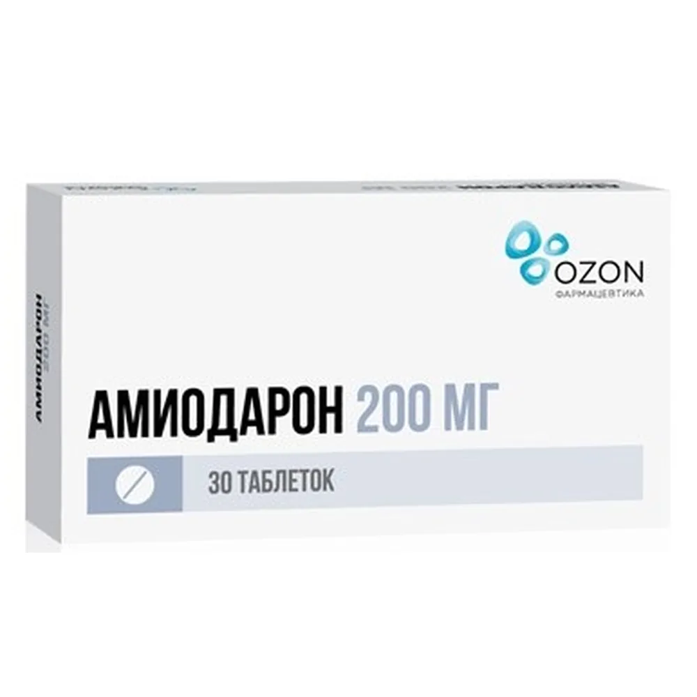 Amiodarone 200 mg 30 tablets