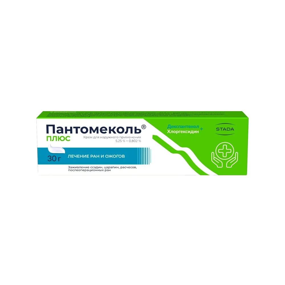 Pantomecol Plus 5.25% + 0.802% cream for external use 30 g