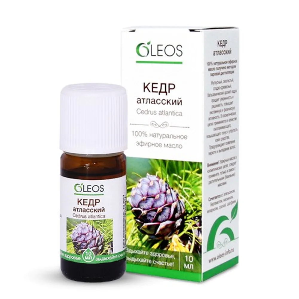Oleos Atlas Cedar Essential Oil 10 ml