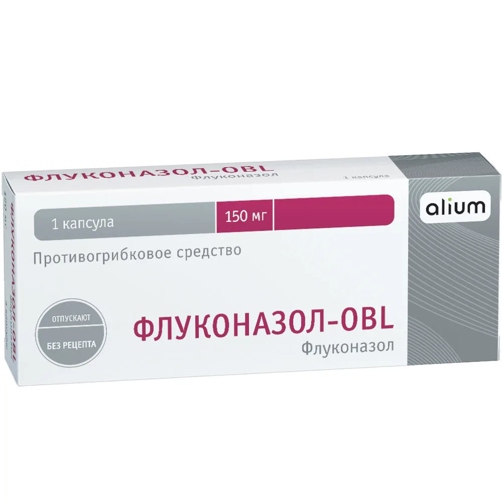 Fluconazole-obl 150 mg 1 pc. capsules