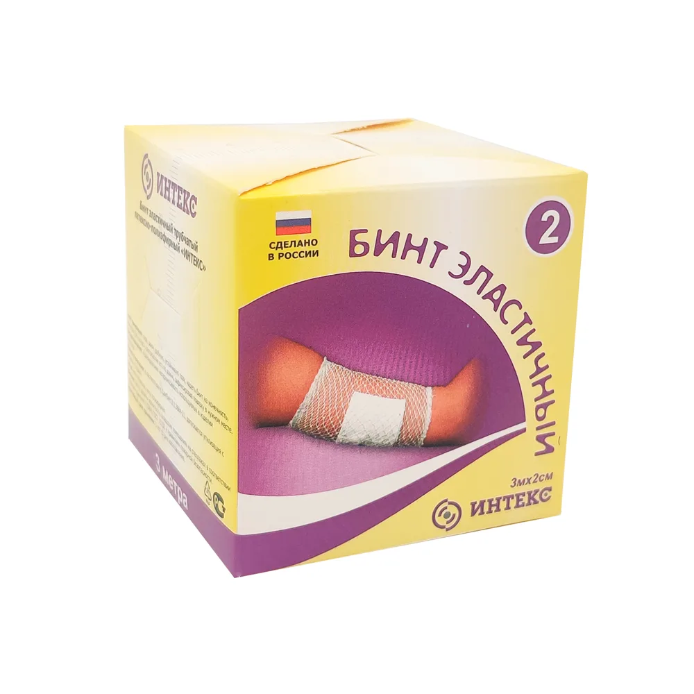 Intex latex-polyester elastic tubular bandage 3 meters No. 2