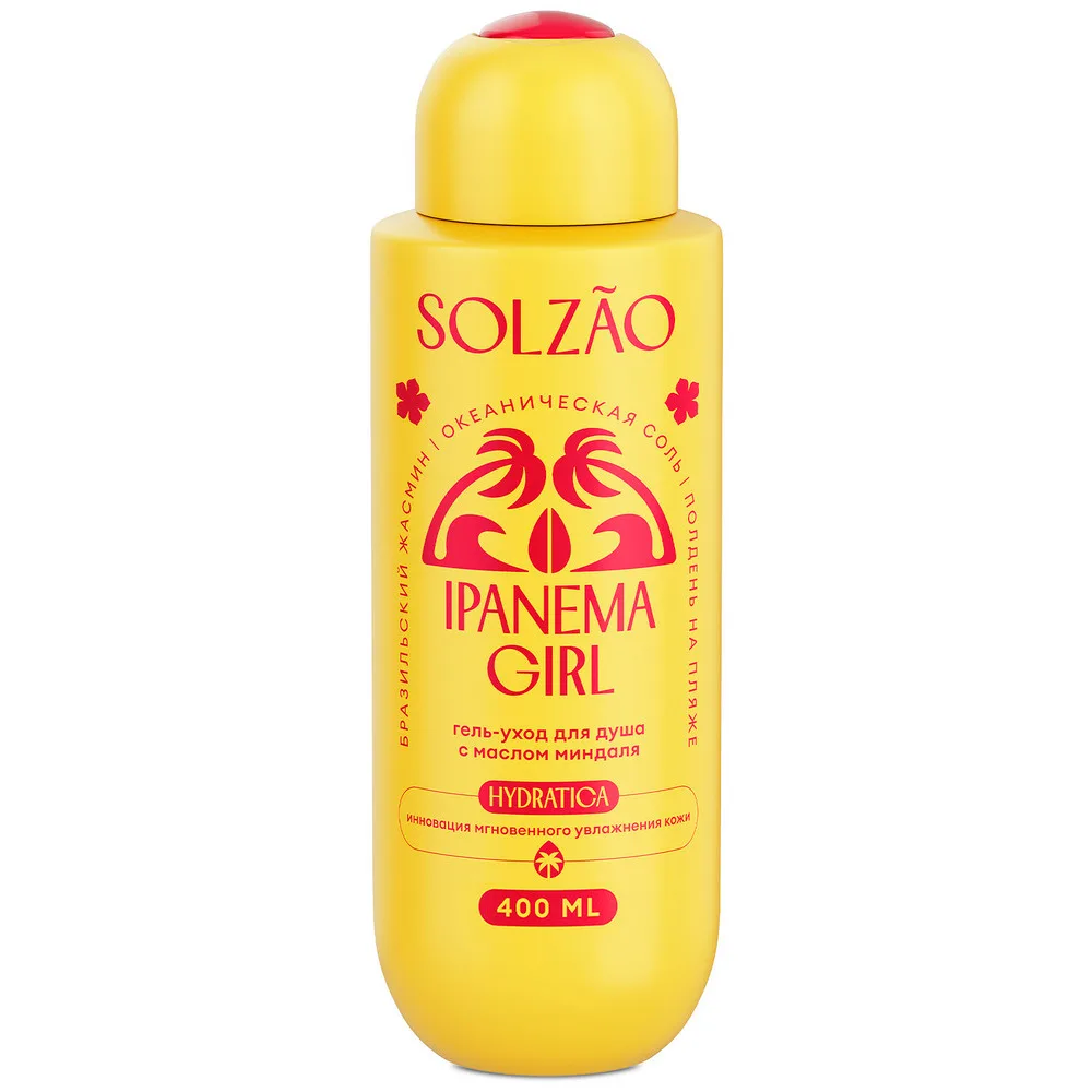 Solzao Ipanema Girl Shower Gel with Almond Oil 400 ml