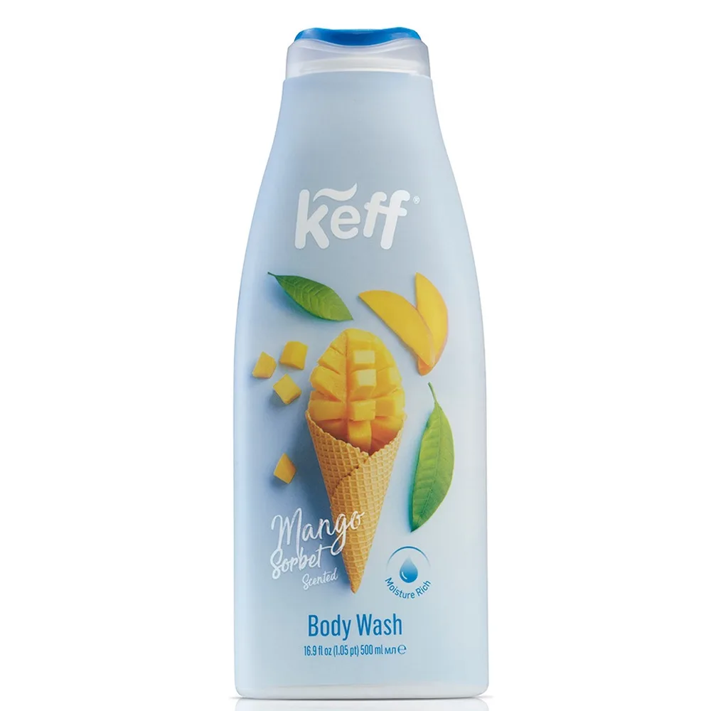 Keff Shower Gel Ice Cream Sorbet Mango 500 ml
