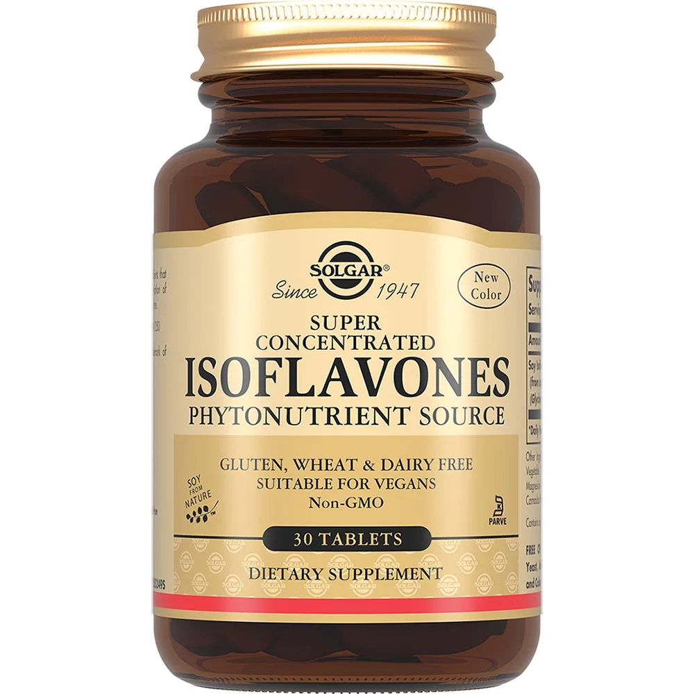 Solgar Super Concentrate Isoflavones 30 Tablets 1176 mg