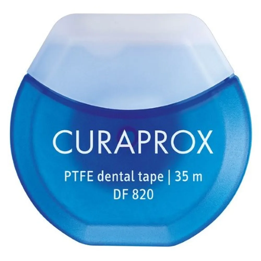 Curaprox Teflon Dental Floss with Chlorhexidine 35 m