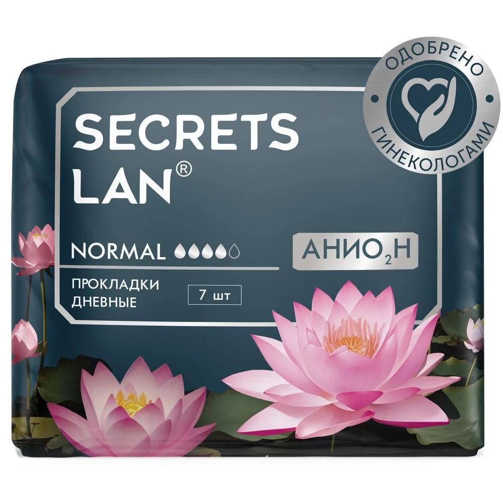 Secrets Lan Anion+O2 Pads 4 Drops 7 pcs.